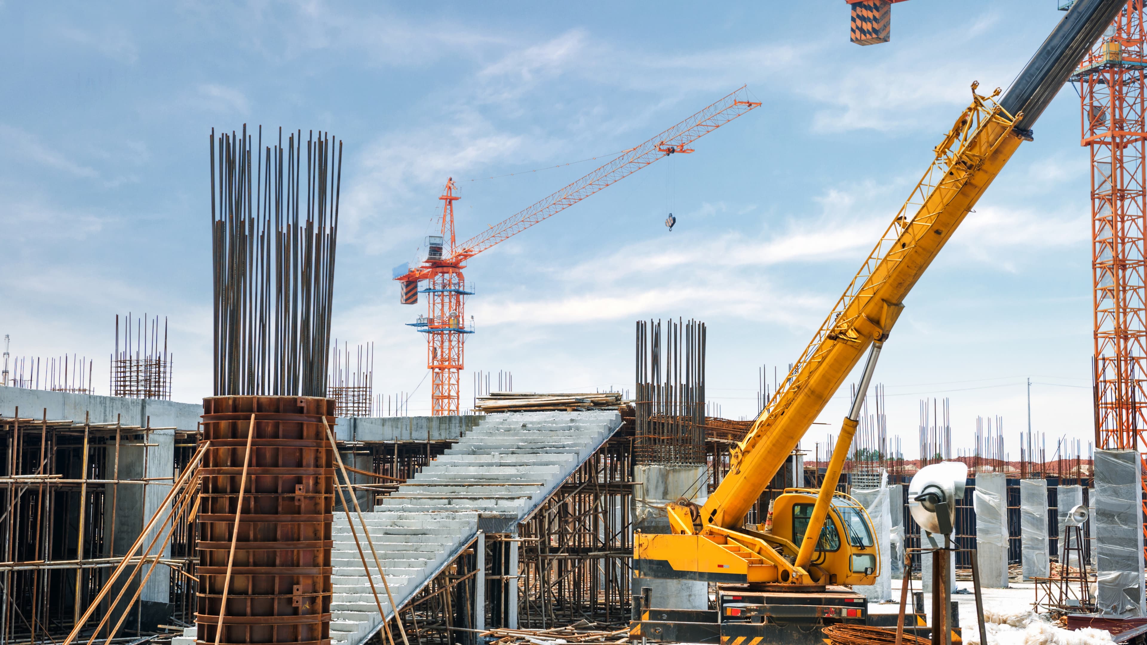 Construction site and industrial operations